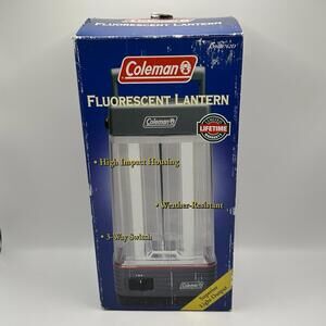 Coleman Fluorescent Lantern Light Twin Tube Model 5390D762